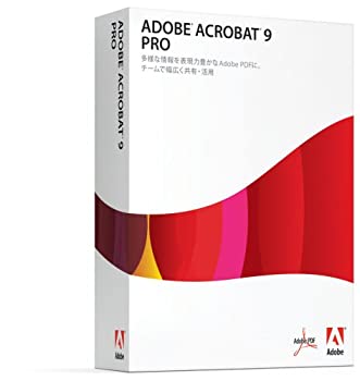 中古 Adobe Acrobat 9 Pro 日本語版 通常版 Macintosh版 Mozago Com