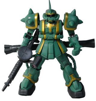 【中古】「ほぼ新品」MS IN ACTION !! ドズル・ザビ専用ザク MS-06F