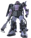 【中古】「ほぼ新品」MG 1/100 MS-06R ザクII (黒い三連星仕様) (機動戦士ガンダム)｜オマツリライフ別館