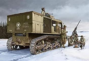 【中古】「ほぼ新品」ホビーボス 1/35 ファイティングヴィークル シリーズ M4ハイスピード・トラクター 3インチ/90mm用