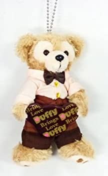 【中古】「ほぼ新品」ダッフィー(Duffy) ぬいぐるみ徽章 スウィート・ダッフィーバレンタイン2011チョコレート喫茶店ぬいば