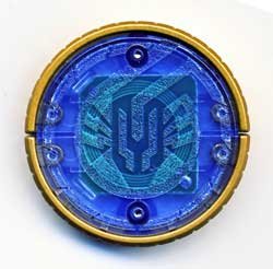 【中古】「未使用品」仮面ライダーオーズ　オーメダル第3弾　オーメダル　【ウナギ・コア】単品　ダイキャスト枠　ガシャポン