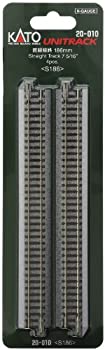 【中古】「未使用品」KATO Nゲージ 直線線路 186mm 4本入 20-010 鉄道模型用品