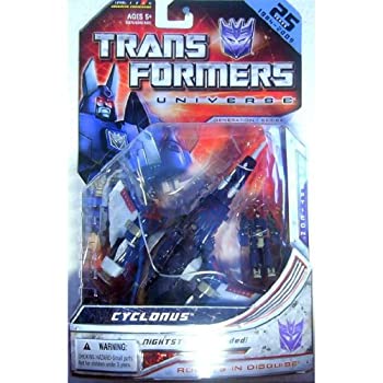 【中古】「ほぼ新品」Transformers Universe Deluxe Figure Cyclonus