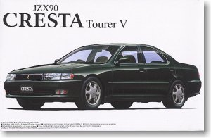 【中古】「ほぼ新品」青島文化教材社 1/24 ザ・ベストカーGT No.17 JZX90 クレスタ