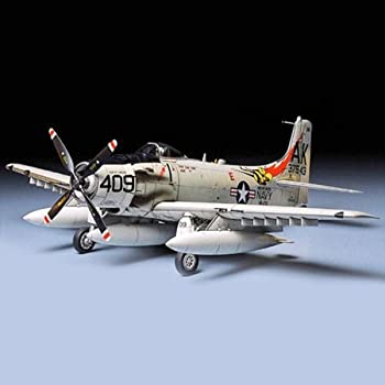 【中古】「未使用品」タミヤ 1/48 傑作機シリーズ スカイレイダー アメリカ海軍
