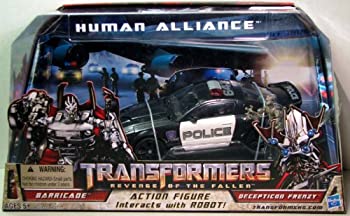 【中古】「人並み外れたに好いたらしい」Transformers Movie 2 Human Alliance - Barricade with Frenzy