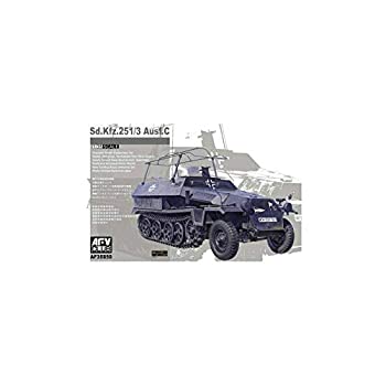 【中古】「非常に良い」AFVクラブ 1/35 Sd.Kfz.251/3Ausf.C無線指揮車 プラモデル｜オマツリライフ別館