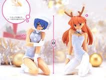 【中古】「非常に良い」新世紀エヴァンゲリオン　ハイグレードホワイトクリスマスフィギュア　全2種