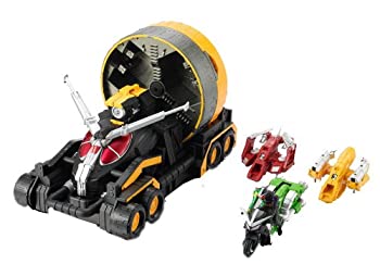 【中古】「ほぼ新品」仮面ライダーW 回転させる換装軍事基地 DXリボルギャリー