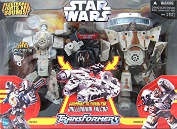【中古】「未使用品」スターウォーズ・トランスフォーマーDX　ミレニアム・ファルコン/ハン・ソロ＆チューバッカ｜オマツリライフ別館 61,966円