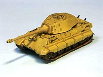 【中古】「ほぼ新品」1/144 ワールドタンクミュージアム Series 02-34 ティーガーII型重戦車 ヘンシェル砲塔型 単色迷彩 単品