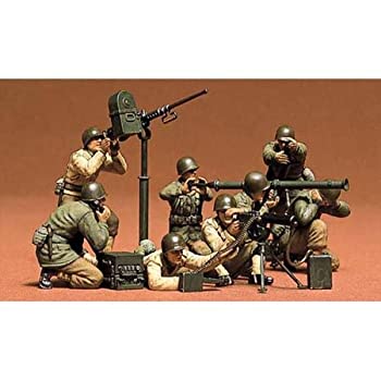 【中古】「ほぼ新品」タミヤ 1/35 ミリタリーミニチュアシリーズ No.86 アメリカ歩兵 機関銃チームセット プラモデル 35086