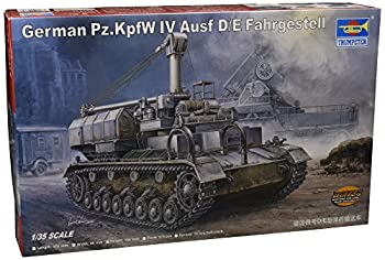 【中古】「未使用品」トランペッター 1/35 ドイツ軍 IV号 D/E型砲弾運搬車 プラモデル