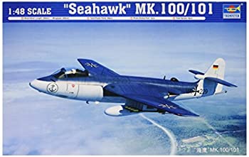 【中古】「非常に良い」トランペッター 1/48 ホーカー シーホーク Mk100/101 02827 プラモデル|オマツリライフ別館