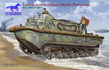 【中古】ブロンコモデル 1/35 独 水陸両用牽引車LWSラントワッサシュレッパー中期型|オマツリライフ別館