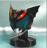 【中古】「未使用品」仮面ライダー ライダーマスクコレクション Vol.8 「 仮面ライダー ダークキバ 」　（ ノーマル台座 ）　単品