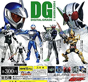 【中古】「非常に良い」ガシャポン デジタルグレード(DG)シリーズ 仮面ライダー4 シャドームーンサタンサーベルver.抜き4種セット|オマツリライフ別館