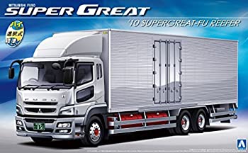 【中古】「未使用品」青島文化教材社 1/32 ヘビーフレイトシリーズ No.18 三菱ふそう 2010 スーパーグレートFU フルハーフ冷凍車 プラモデル