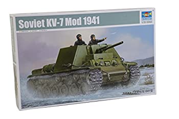 【中古】「非常に良い」トランペッター 1/35 KV-7 自走砲 Mod.1941 09503 プラモデル|オマツリライフ別館