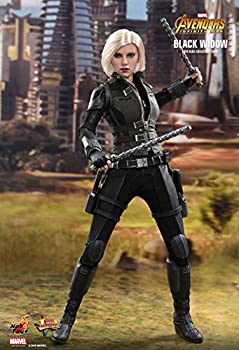 【中古】「ほぼ新品」ムービー・マスターピース アベンジャーズ インフィニティ・ウォー １/６スケールフィギュア　ブラック・ウィドウ