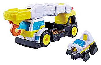 【中古】「ほぼ新品」快盗旗鼓ルパンレンジャーVSお巡りさん旗鼓パトレンジャー [VSビークルつづき物] DXトリガーマシンクレーン\u0026トリガーマシンドリル ミニカー・トイカー-乗り物のおもちゃ