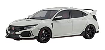【中古】「ほぼ新品」samurai 1/18 ホンダ シビック タイプ R ホワイト 完成品