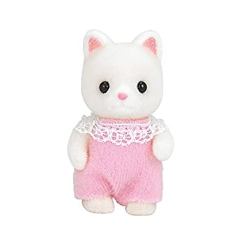 【中古】（非常に良い）シルバニアファミリー 人形 シルクネコの赤ちゃん ニ-89