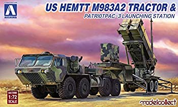 【中古】青島文化教材社 1/72 アメリカ陸軍 HEMTT M983&パトリオットPAC3発射機 プラモデル UA72080|オマツリライフ別館
