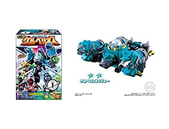 【中古】「ほぼ新品」ミニプラ 宇宙戦隊キュウレンジャー キュータマ合体シリーズ05 ケルベリオス ［ケルベロスボイジャーAB 2種セット(1.2)］