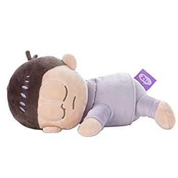 【中古】「ほぼ新品」おそ松さん すやすやフレンド ぬいぐるみ S 一松 幅約21cm画像