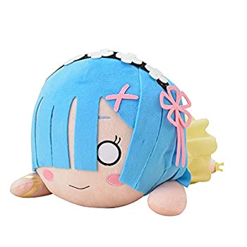 【中古】「ほぼ新品」Re:絶無から始める異分野生きて行くメガジャンボ寝そべりぬいぐるみ レム Yellow Sapphire