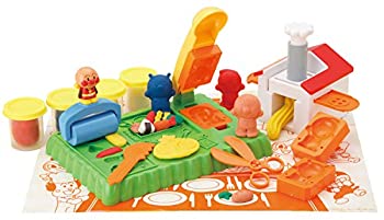 【中古】「未当て嵌める品」こねこねんど アンパンマン ねんどでわくわく食麺麭こうじょう仕掛ける
