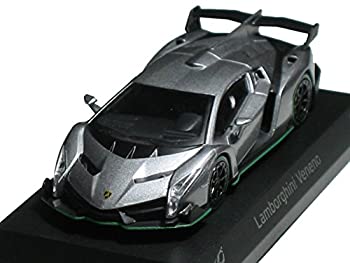 【中古】「ほぼ新品」京商 1/64  ランボルギーニ ヴェネーノ  緑であること伝達ルート おもちゃ-乗り物のおもちゃ