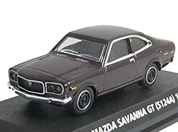 【中古】「ほぼ新品」コナミ　１/６４　 絶版名車コレクション　Vol1　 マツダ　サバンナＧＴ　ＲＸ－３　 型式Ｓ１２４Ａ　１９７２　マルーン