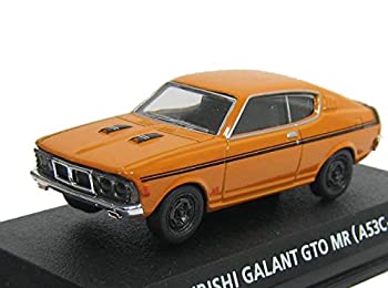 【中古】「非常に良い」コナミ １/６４ 絶版名車コレクション Vol4 三菱 ギャラン ＧＴＯ ＭＲ 型式Ａ５３Ｃ-ＧＲ １９７０ オレンジ