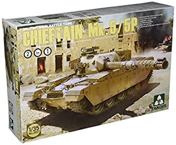 【中古】「ほぼ新品」TAKOM 1/35 イギリス主力戦車 チーフテン Mk.5/P 「2 in 1 キット」 プラモデル