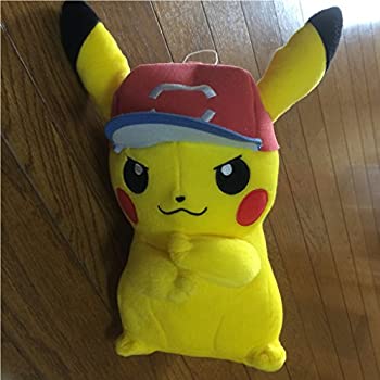 楽天市場 中古 ポケットモンスター サン ムーン でっかいぬいぐるみ ピカチュウとサトシの帽子 プライズ オマツリライフ別館