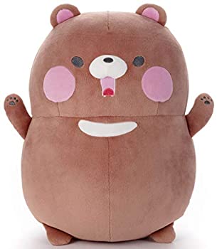 【中古】「ほぼ新品」あああ～ !! 取り引き先困ります !! Mocchi－Mocchi－ぬいぐるみ MM くまさん 高さ約32糎