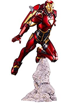 【中古】「未使用品」ARTFX PREMIER MARVEL UNIVERSE アイアンマン 1/10スケール PVC製 塗装済み簡易組立フィギュア