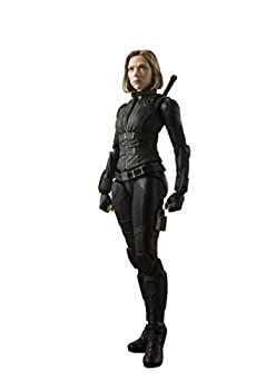【中古】「ほぼ新品」S.H.フィギュアーツ アベンジャーズ ブラック・ウィドウ(アベンジャーズ/インフィニティ・ウォー) 約190mm PVC・ABS製 塗装済み可動フィギュア