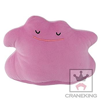 【中古】「ほぼ新品」衣嚢異類異形 ポケモン サン＆お月さま くつろぎひと休み 気が大きいぬいぐるみ メタモン