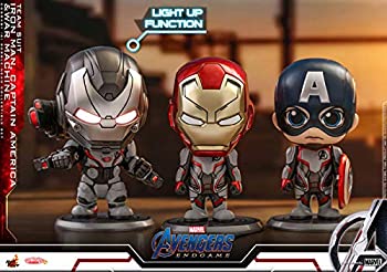 【中古】コスベイビー [S] キャプテン・アメリカ＆アイアンマン＆ウォーマシン(チームスーツ版) 3体セット｜オマツリライフ別館