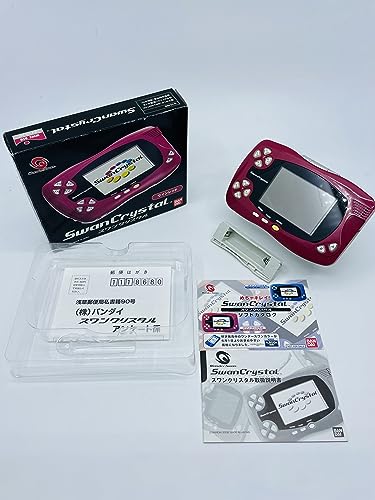 【中古】「非常に良い」スワンクリスタル ワインレッド 【ワンダースワン】