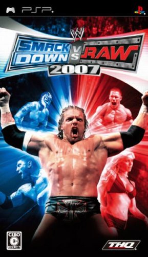 【中古】「非常に良い」WWE 2007 SmackDown vs Raw - PSP