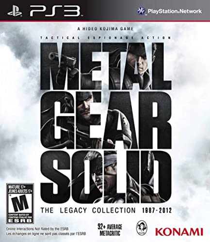 【中古】「人並み外れたに似つかわしい」Metal Gear Solid: Legacy Collection (No Artbook)