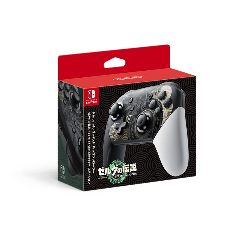 【中古】「非常に良い」Nintendo Switch Proコントローラー ゼルダの伝説 ティアーズ オブ ザ キングダムエディション画像