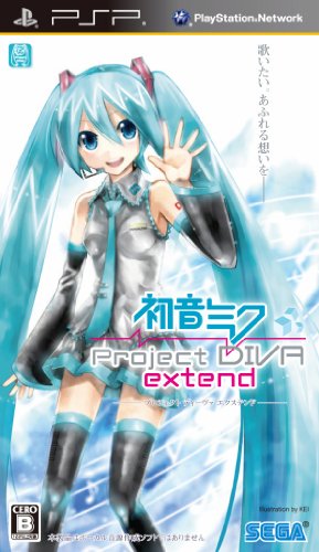 【中古】「未使用品」初音ミク -Project DIVA- extend (特典なし) - PSP