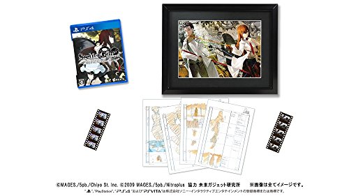 【中古】「非常に良い」STEINS;GATE ELITE 完全受注生産限定版 【限定版同梱物】・高精細額装イラスト ・新作カット絵コンテ集 ・新作アニメカット特製フィルム (ランダム封入) 同梱 & 【初画像