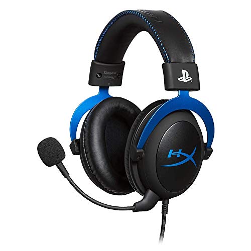 【中古】HyperX Cloud ゲーミングヘッドセット PlayStation堅苦しさ使用許可 なおなお書き5/なおなお書き4 相応う インライン音の大きさ取り締まるBox嘱する 2年引き受ける HX-HSCLS-BL/AS